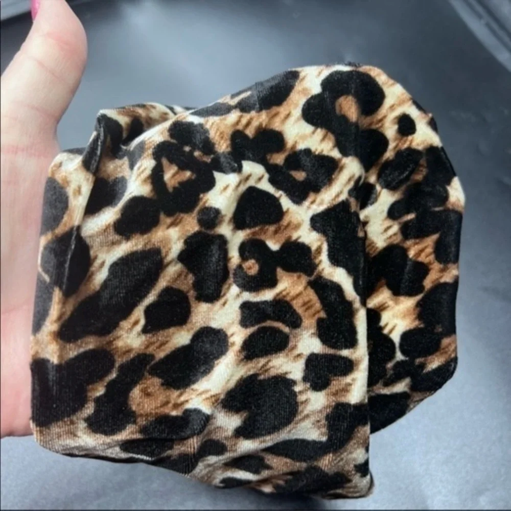 Leopard print headband
